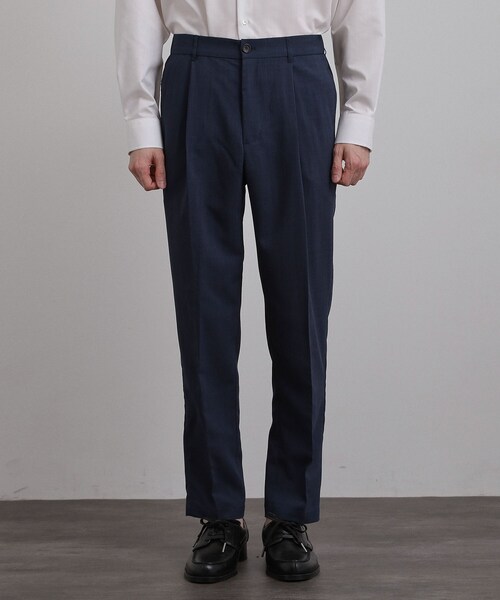 tk.TAKEO KIKUCHI（ティーケータケオキクチ）の「◆【2点セットジャケット＋パンツ】エアリードライノーカラージャケット＆スラックス（セットアップ・メンズ・ブラック/ネイビー/チャコールグレー・02/01/04/03）」の14枚目の写真