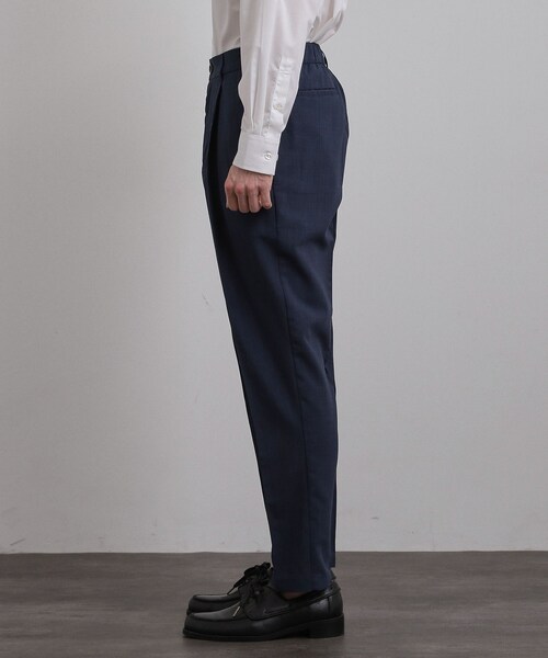 tk.TAKEO KIKUCHI（ティーケータケオキクチ）の「◆【2点セットジャケット＋パンツ】エアリードライノーカラージャケット＆スラックス（セットアップ・メンズ・ブラック/ネイビー/チャコールグレー・02/01/04/03）」の15枚目の写真