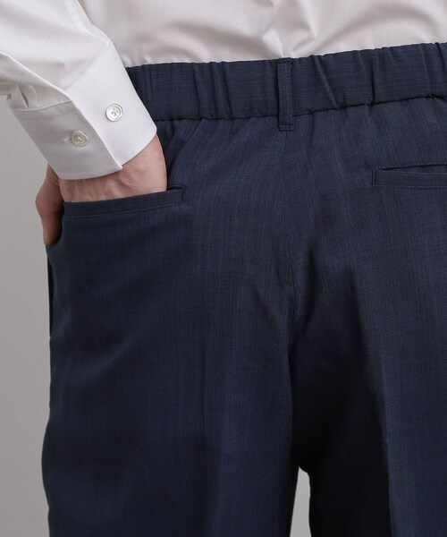 tk.TAKEO KIKUCHI（ティーケータケオキクチ）の「◆【2点セットジャケット＋パンツ】エアリードライノーカラージャケット＆スラックス（セットアップ・メンズ・ブラック/ネイビー/チャコールグレー・02/01/04/03）」の19枚目の写真