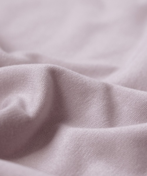 reca（レカ）の「チュールボリューム袖カットソー（Tシャツ/カットソー・レディース・オフホワイト/ブラック/ブラウン/ピンク・M-L）」の6枚目の写真