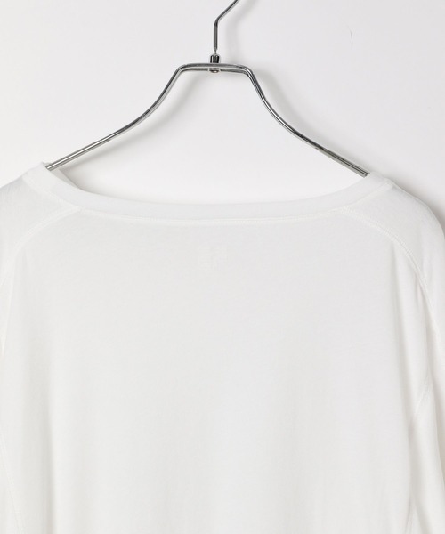 BAYFLOW（ベイフロー）の「【EF(エフ)】シアールーズロングスリーブ(WOMEN）（Tシャツ/カットソー・レディース・チャコール/オフホワイト/レッド・FREE）」の17枚目の写真