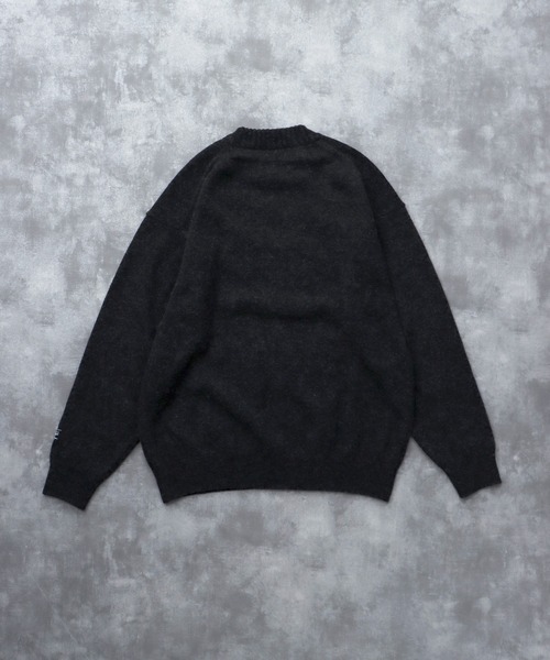 The Endless Summer（エンドレスサマー）の「TES SAGARA BUHI WOOL KNIT / クルーネックニット（ニット/セーター・メンズ・オフホワイト/グレー/ブラック/ネイビー・LARGE/MEDIUM/SMALL/X-LARGE）」の10枚目の写真