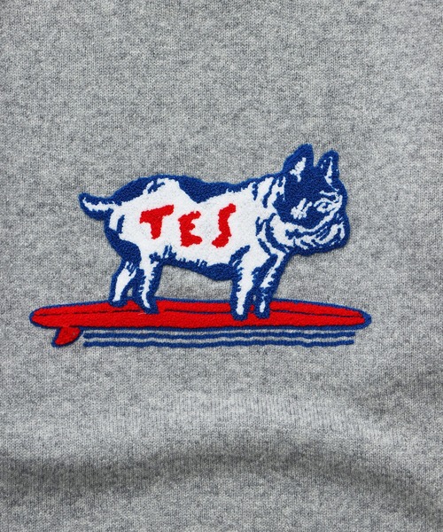 The Endless Summer（エンドレスサマー）の「TES SAGARA BUHI WOOL KNIT / クルーネックニット（ニット/セーター・メンズ・オフホワイト/グレー/ブラック/ネイビー・LARGE/MEDIUM/SMALL/X-LARGE）」の14枚目の写真