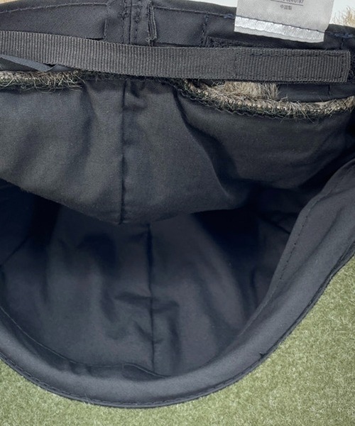 Ruben（ルーベン）の「WOOL LIKED EARCOVER CAP/ファー耳付きキャップ（キャップ・メンズ・ブラック/カーキ/ライトグレー/ブラウン・FREE）」の19枚目の写真