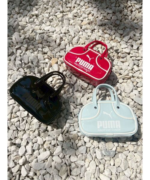 PUMA（プーマ）の「【PUMA】1976 マイクログリップバッグ（ハンドバッグ・レディース・ブラック/レッド/ライトブルー・FREE）」の4枚目の写真