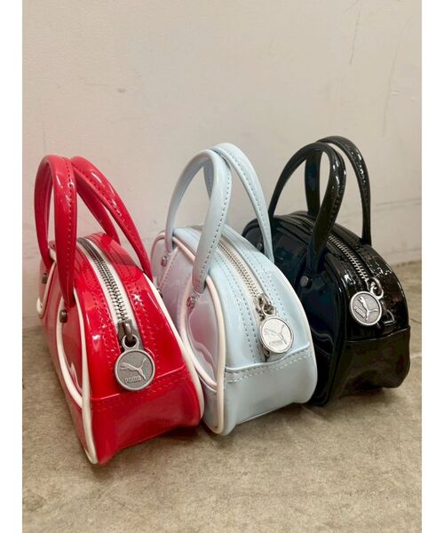 PUMA（プーマ）の「【PUMA】1976 マイクログリップバッグ（ハンドバッグ・レディース・ブラック/レッド/ライトブルー・FREE）」の8枚目の写真