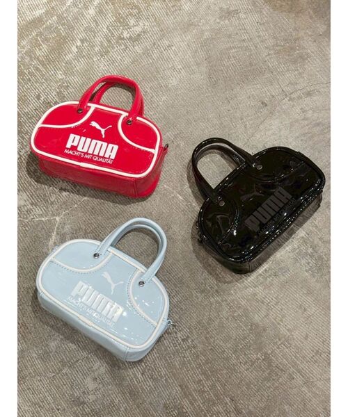 PUMA（プーマ）の「【PUMA】1976 マイクログリップバッグ（ハンドバッグ・レディース・ブラック/レッド/ライトブルー・FREE）」の9枚目の写真