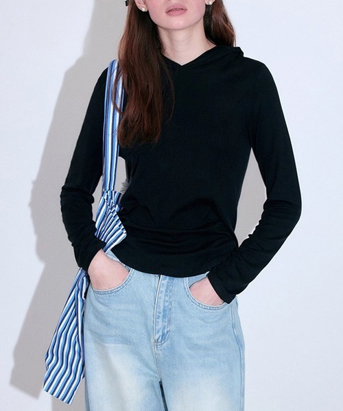 【Fano Studios】 レースフード ロングスリーブプルオーバー レースフード ロングスリーブプルオーバー FQ24S130【Fano