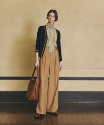 Paul Stuart（ポールスチュアート）の「【ウォッシャブル】幾何学プリントジャガード　ブラウス（シャツ/ブラウス）」