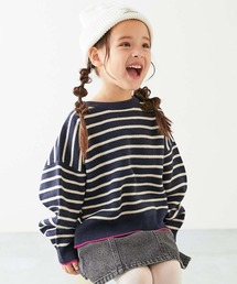 devirock（デビロック）の「洗える デザインいろいろ ガールズ ジャガードニット（ニット/セーター）」