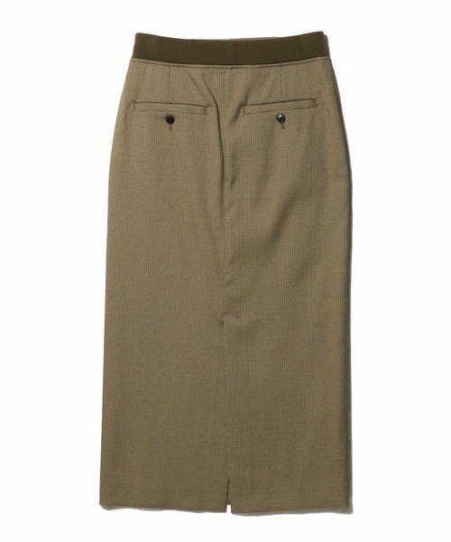 ESTNATION（エストネーション）の「ESTNATION / リブロング タイトスカート（スカート・レディース・モカ/グレー・38/36）」の3枚目の写真