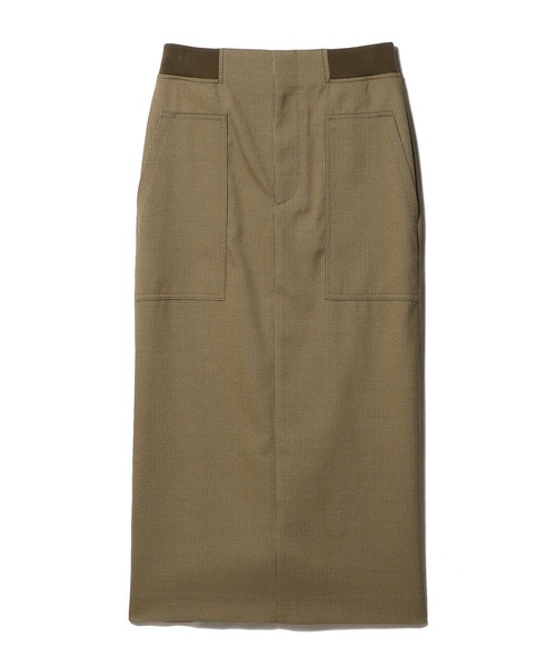 ESTNATION（エストネーション）の「ESTNATION / リブロング タイトスカート（スカート・レディース・モカ/グレー・38/36）」の15枚目の写真