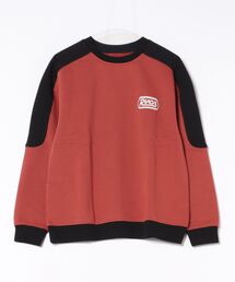 【RVCA/ルーカ】24AW STATION TRACK CREW/バックプリントスウェットトレーナー