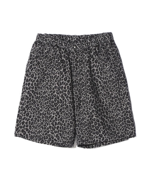 MANASTASH(マナスタッシュ)の「MANASTASH/マナスタッシュ HEMP TWILL SHORT LEOPARD(その他パンツ・メンズ・ブラック/ブラウン・L/M/XL)」の3枚目の写真