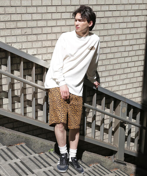 MANASTASH(マナスタッシュ)の「MANASTASH/マナスタッシュ HEMP TWILL SHORT LEOPARD(その他パンツ・メンズ・ブラック/ブラウン・L/M/XL)」の7枚目の写真