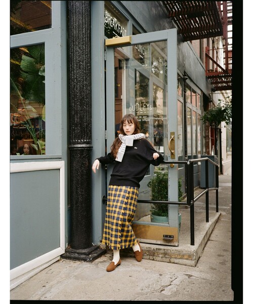 ハリスツイード フリンジ スカート（スカート）｜BEAMS BOY（ビームス