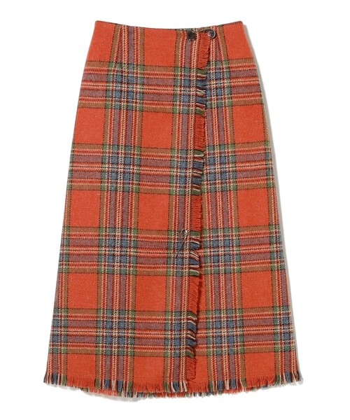 ハリスツイード スカート ハリスツイード フリンジ スカート（スカート）｜BEAMS BOY（ビームス