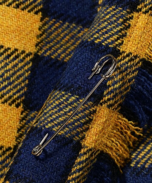 BEAMS BOY(ビームスボーイ)の「【2/5再値下げ】ハリスツイード フリンジ スカート(スカート・レディース・オレンジ/イエロー・1/2)」の21枚目の写真