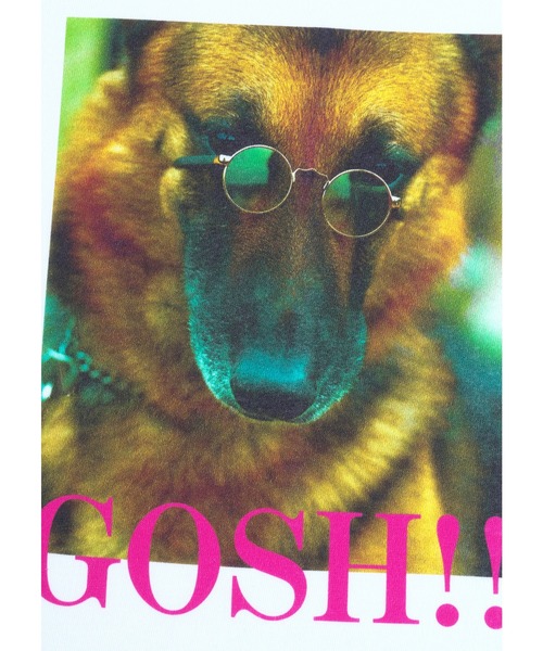 MEDICOM TOY（メディコムトイ）の「MLE × THE オリバーな犬、(GOSH!!) このヤロウ MOVIE "DOG" TEE（Tシャツ/カットソー・メンズ・ホワイト/ブラック・MEDIUM/SMALL/X-LARGE/LARGE）」の3枚目の写真