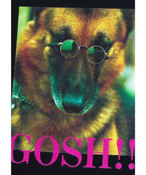 MEDICOM TOY（メディコムトイ）の「MLE × THE オリバーな犬、(GOSH!!) このヤロウ MOVIE "DOG" TEE（Tシャツ/カットソー・メンズ・ホワイト/ブラック・MEDIUM/SMALL/X-LARGE/LARGE）」の4枚目の写真