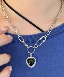 kutir | kutirlune/アソートマルチハートネックレス(ネックレス)