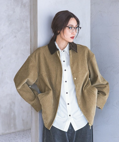 GLOBAL WORK(グローバルワーク)の「365日マイスタイルシャツ/571317(シャツ/ブラウス・レディース・ブルー/オフホワイト/その他/ライトブルー/スカイブルー/サックスブルー/ライトベージュ/イエロー/ブルー系その他/ブラウン系その他/ピンク系その他/グレー/ライトカーキ/カーキ系5/ライトピンク/ベージュ系その他2/ホワイト×レッド・MEDIUM/LARGE/SMALL/X-SMALL/X-LARGE)」の22枚目の写真