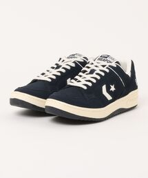 NEW ERA（ニューエラ）の「converse コンバース WEAPON SUEDE OX/NE 【NEW ERA コラボ】メンズスニーカー(ウエポンスエードOX/NE) 33701950 ネイビー/ホワイト（スニーカー）」