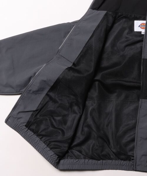 Dickies(ディッキーズ)の「【ムラサキスポーツ限定】Dickies/ディッキーズ DK ナイロントラックジャケット キッズ ジャケット 253K10M201(ナイロンジャケット・キッズ・ブラック/カーキ/チャコール・130cm/140cm/150cm/160cm)」の5枚目の写真