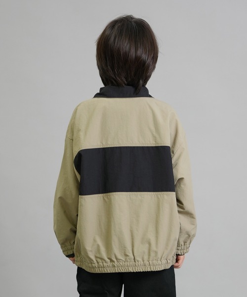 Dickies(ディッキーズ)の「【ムラサキスポーツ限定】Dickies/ディッキーズ DK ナイロントラックジャケット キッズ ジャケット 253K10M201(ナイロンジャケット・キッズ・ブラック/カーキ/チャコール・130cm/140cm/150cm/160cm)」の16枚目の写真