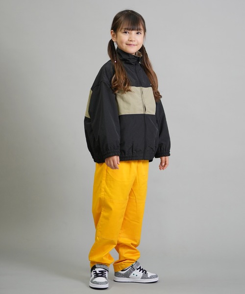 Dickies(ディッキーズ)の「【ムラサキスポーツ限定】Dickies/ディッキーズ DK ナイロントラックジャケット キッズ ジャケット 253K10M201(ナイロンジャケット・キッズ・ブラック/カーキ/チャコール・130cm/140cm/150cm/160cm)」の7枚目の写真