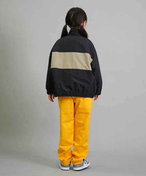 Dickies(ディッキーズ)の「【ムラサキスポーツ限定】Dickies/ディッキーズ DK ナイロントラックジャケット キッズ ジャケット 253K10M201(ナイロンジャケット・キッズ・ブラック/カーキ/チャコール・130cm/140cm/150cm/160cm)」の10枚目の写真