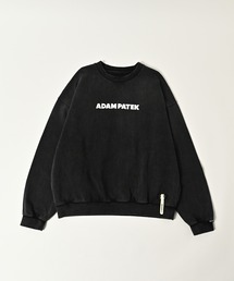 【ADAMPATEK/アダムパテック】logo crewneck ロゴスウェット