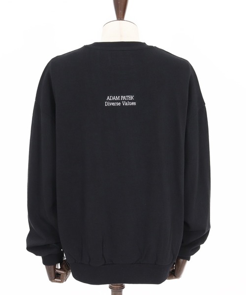 ADAM PATEK(アダムパテック)の「【ADAMPATEK/アダムパテック】logo crewneck ロゴスウェット(スウェット・メンズ・ブラック系/グレー/ブラック・2/1)」の13枚目の写真