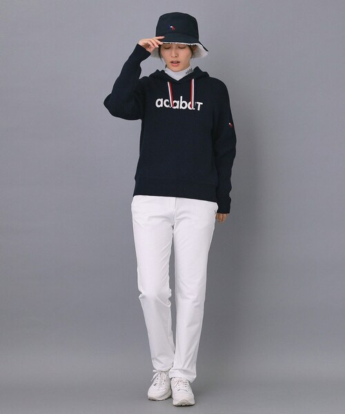 adabat(アダバット)の「【ADABAT NAVY】【撥水】裏起毛ストレッチパンツ(その他パンツ・レディース・ブラック/ホワイト・36/38/40/42)」の7枚目の写真