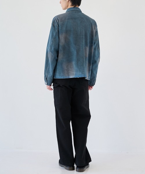 BASICKS(ベイシックス)の「【BASICKS】Double Knee Trousers(その他パンツ・メンズ・ブラック・M/S)」の5枚目の写真