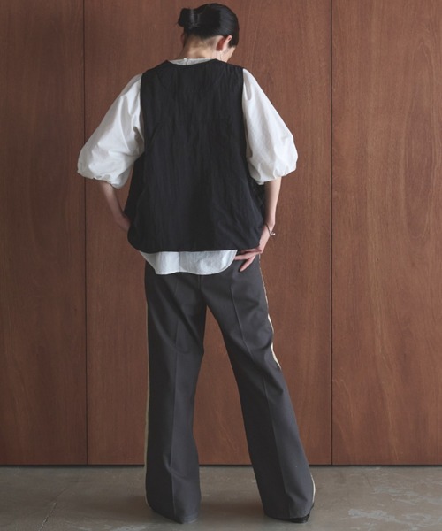 AIC.（エーアイシー）の「アウトポケットナイロンベスト（ベスト・レディース・ブラック・FREE）」の21枚目の写真