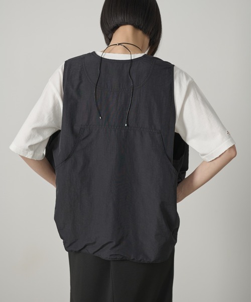 セール】アウトポケットナイロンベスト（ベスト）｜AIC.（エーアイシー