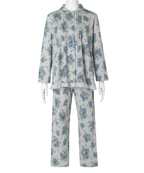 セール】キッドブルー -25オータムローズN -長袖パジャマ -KNCK622