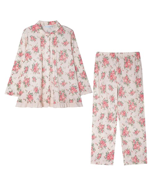 セール】キッドブルー -25オータムローズN -長袖パジャマ -KNCK622