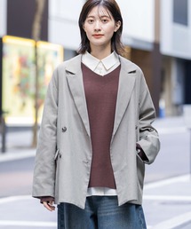 LAKOLE | チェックダブルジャケット / 592862(テーラードジャケット)