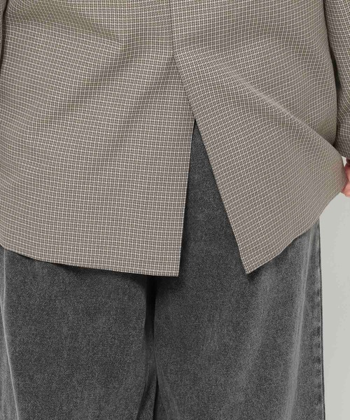 LAKOLE（ラコレ）の「チェックダブルジャケット / 592862（テーラードジャケット・レディース・ブラック/ブラウン/ベージュ・FREE）」の13枚目の写真