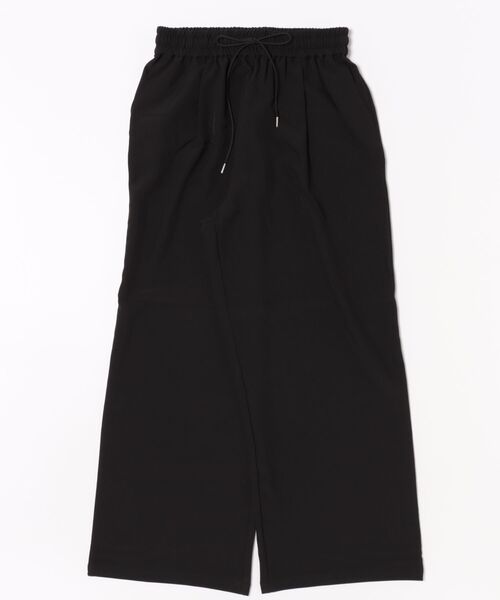 INGNI（イング）の「イージーワイドパンツ（その他パンツ・レディース・チャコールグレー/ブラウン/ブラック・FREE）」の4枚目の写真