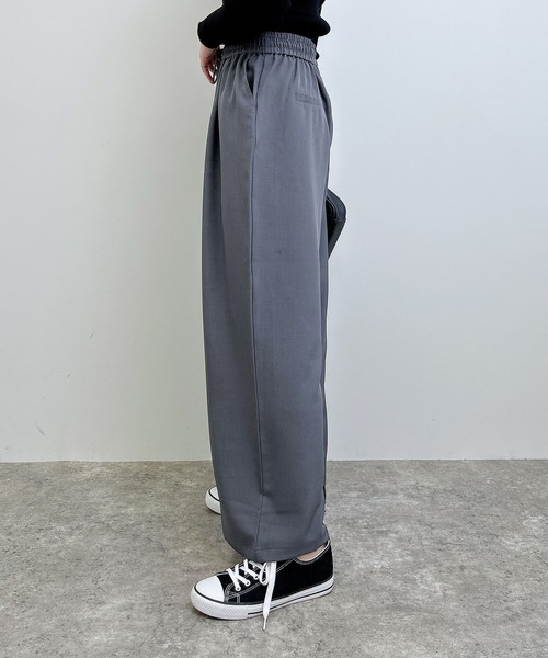 INGNI（イング）の「イージーワイドパンツ（その他パンツ・レディース・チャコールグレー/ブラウン/ブラック・FREE）」の20枚目の写真