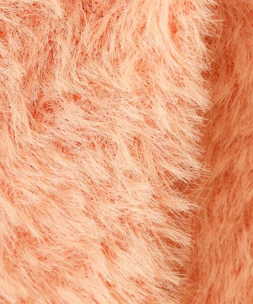 THE SHOP TK （ザ ショップ ティーケー ）の「【ふわふわあったか】フェザーカーディガン（カーディガン/ボレロ・レディース・アイボリー/ブルー/スミクロ/オレンジ・12/13）」の12枚目の写真