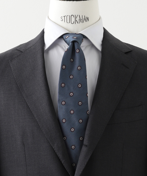 セール】FRANCO BASSI (フランコ バッシ) Small Patterned タイ