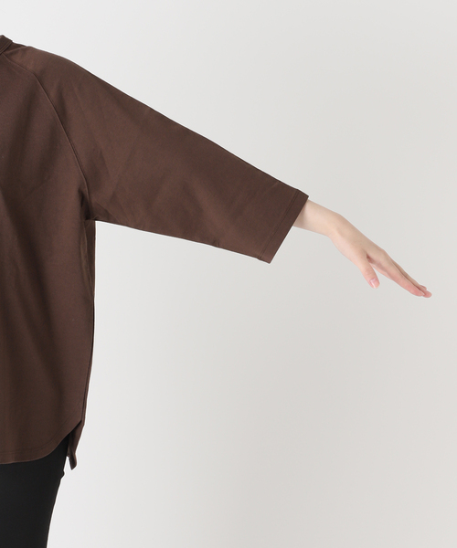 JOURNAL STANDARD（ジャーナルスタンダード）の「【一部店舗＋WEB限定】MICKEY /  JSラグランTEE（Tシャツ/カットソー・レディース・アイボリー/ブラウン・FREE）」の22枚目の写真