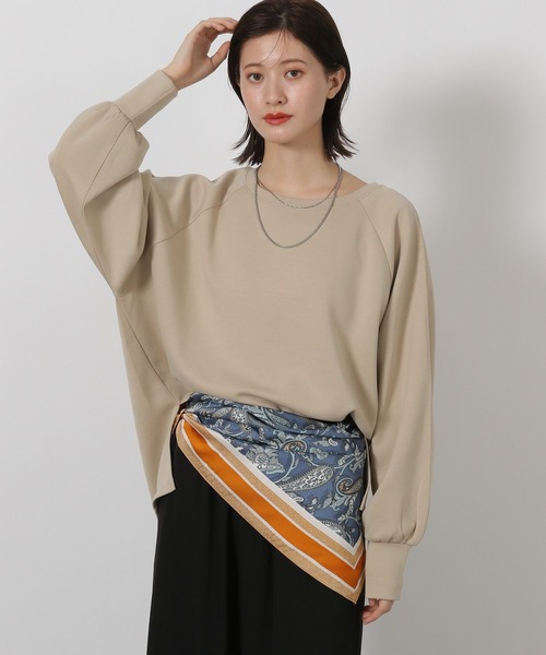 LAKOLE（ラコレ）の「ダンボールスウェッティー / 594733（Tシャツ/カットソー・レディース・ブラック/パープル/グレー/サンドグレー・FREE）」の16枚目の写真