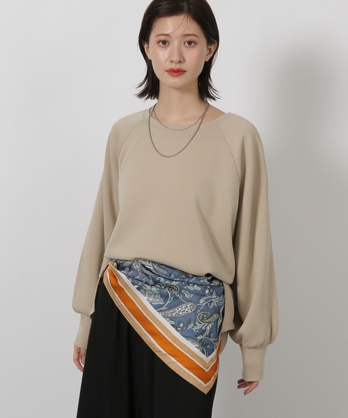 LAKOLE（ラコレ）の「ダンボールスウェッティー / 594733（Tシャツ/カットソー・レディース・ブラック/パープル/グレー/サンドグレー・FREE）」の17枚目の写真