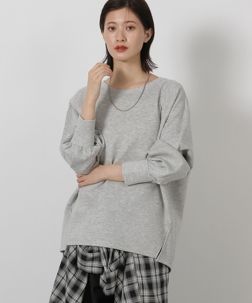 LAKOLE（ラコレ）の「ダンボールスウェッティー / 594733（Tシャツ/カットソー・レディース・ブラック/パープル/グレー/サンドグレー・FREE）」の13枚目の写真