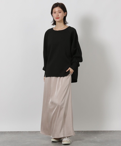 LAKOLE（ラコレ）の「ダンボールスウェッティー / 594733（Tシャツ/カットソー・レディース・ブラック/パープル/グレー/サンドグレー・FREE）」の5枚目の写真